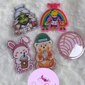 Cartoon character badge reels